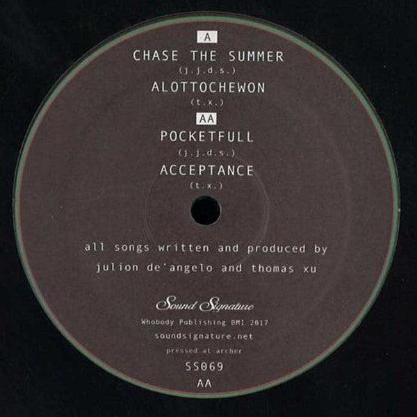 Julion De'Angelo, Thomas Xu : Roots That Talk (12", Single)