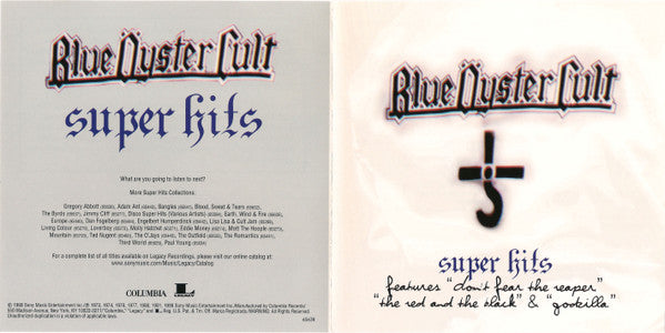 Blue Öyster Cult : Super Hits (CD, Comp)