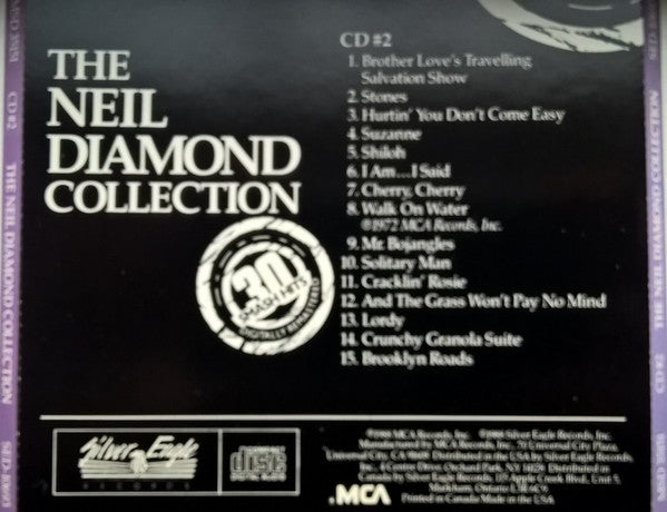 Neil Diamond : The Neil Diamond Collection (30 Smash Hits) (2xCD, Comp, RM)