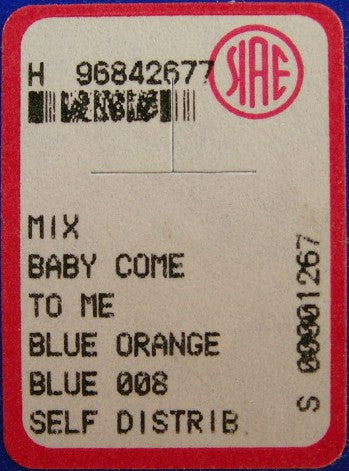 Alexander O'Neal Feat. Cherelle* : Baby Come To Me (12", W/Lbl)