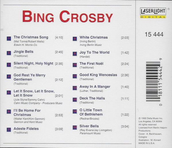 Bing Crosby : White Christmas (CD, Comp)