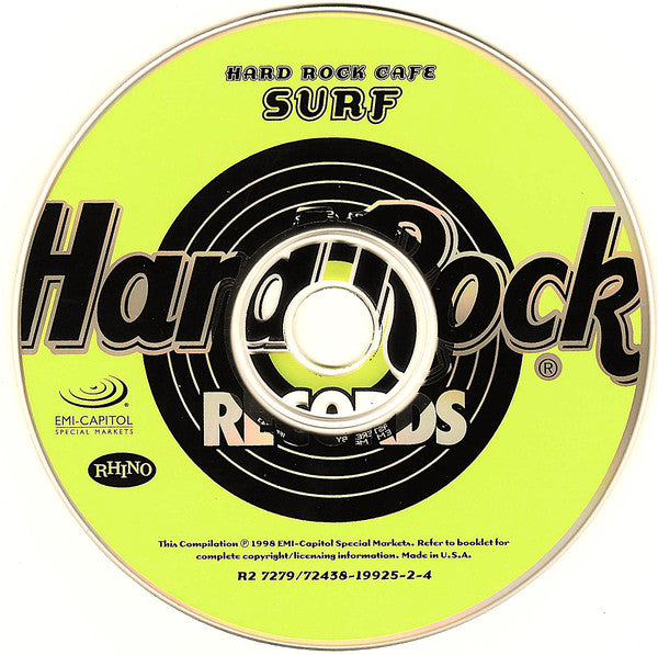 Various : Hard Rock Cafe: Surf (CD, Comp, RM)