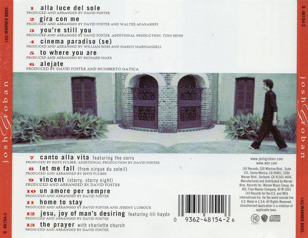 Josh Groban : Josh Groban (CD, Album)