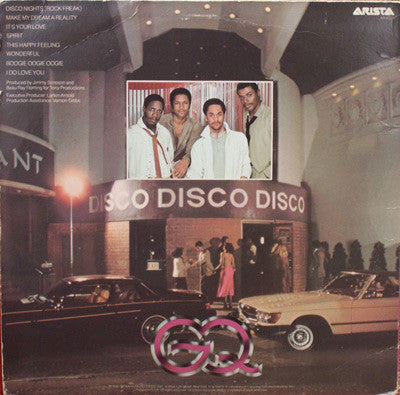 GQ : Disco Nights (LP, Album, Ter)