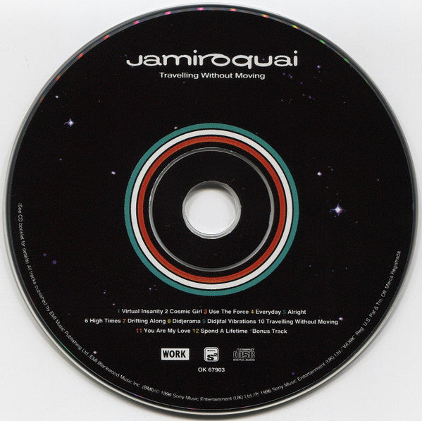 Jamiroquai : Travelling Without Moving (CD, Album)