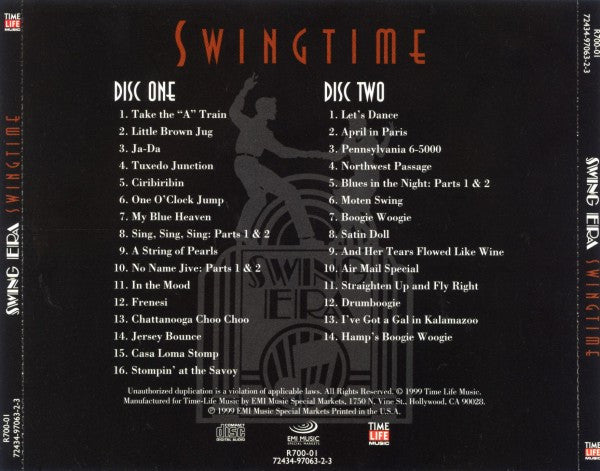 Billy May, Glen Gray : The Swing Era: Swingtime (2xCD, Album, 2-C)