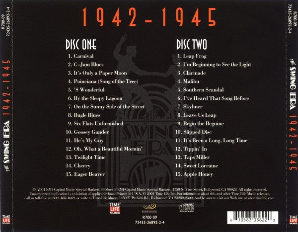 Various : The Swing Era 1942-1945 (2xCD, Comp)