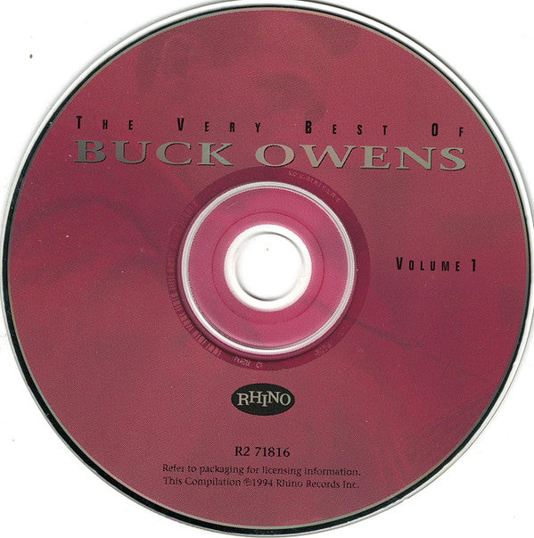 Buck Owens : The Very Best Of Buck Owens Volume 1 (CD, Comp)