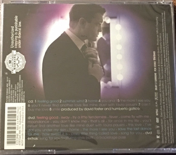 Michael Bublé : Caught In The Act (CD, Album, Club, NTSC + DVD-V, Club, Multichannel)