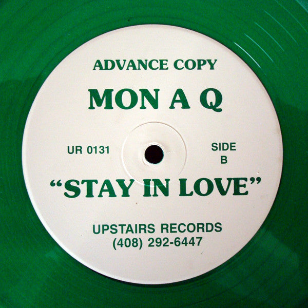 Mon A Q : Stay In Love (12", Advance, Gre)