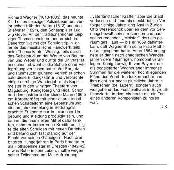 Wagner* : Masters Of Classical Music, Vol.5: Wagner (CD, Comp)