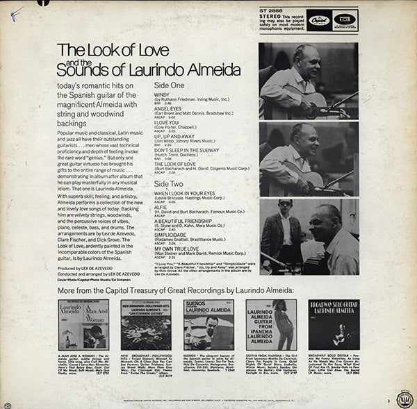 Laurindo Almeida : The Look Of Love And The Sounds Of Laurindo Almeida (LP, Album)