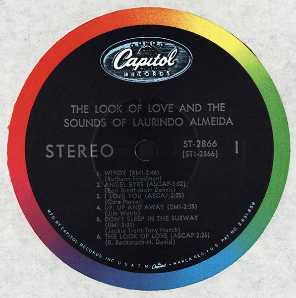 Laurindo Almeida : The Look Of Love And The Sounds Of Laurindo Almeida (LP, Album)