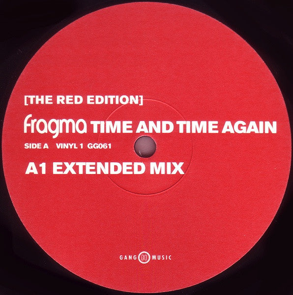 Fragma : Time And Time Again (The Red Edition - Vinyl 1) (12", Red)