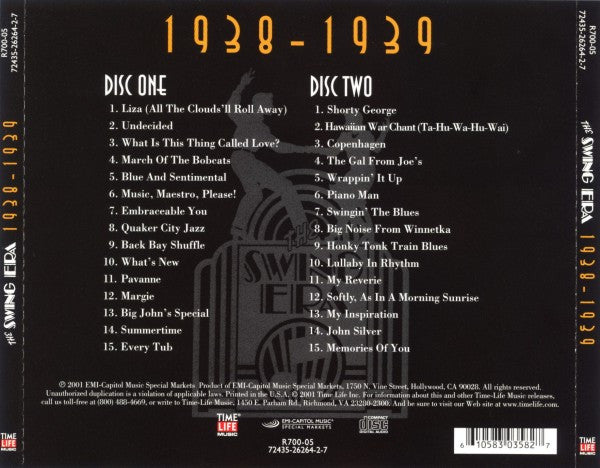 Various : The Swing Era 1938-1939 (2xCD, Comp, RE)