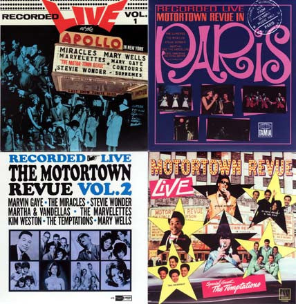 Various : The Motortown Revue Collection (Recorded Live) (4xCD, Album, Comp, RE, RM + Box + Ltd)