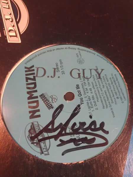 Jefferson Project : You Got Me (12", Maxi)