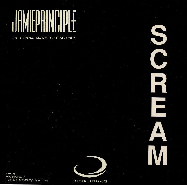 Jamie Principle : I'm Gonna Make You Scream (12")