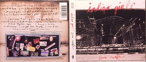 Indigo Girls : 1200 Curfews (2xCD, Album, Eco)