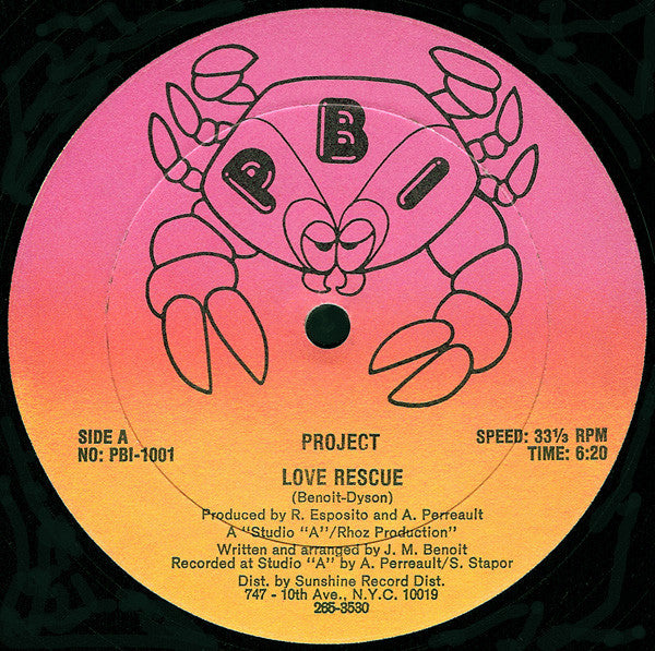 Project : Love Rescue (12")