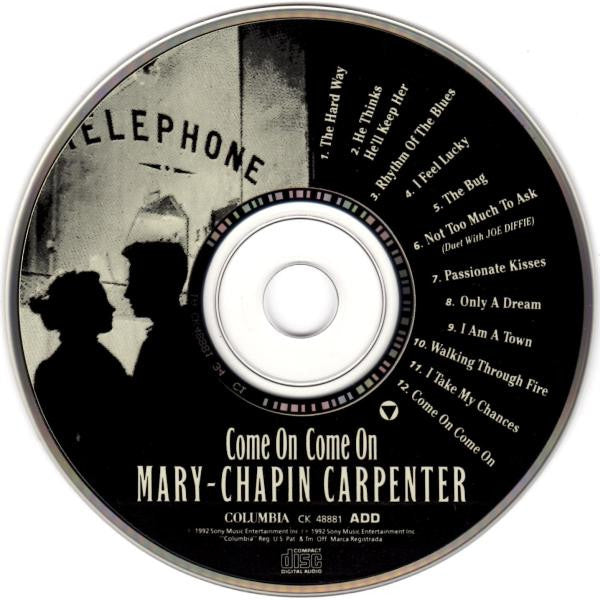 Mary-Chapin Carpenter* : Come On Come On (CD, Album, Son)