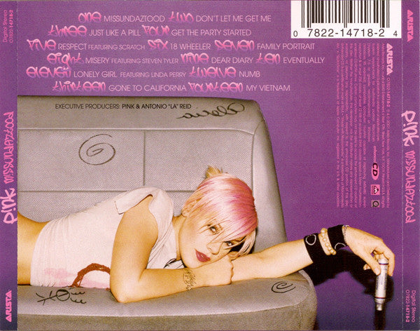 P!NK : M!ssundaztood (CD, Album, Enh, Cin)