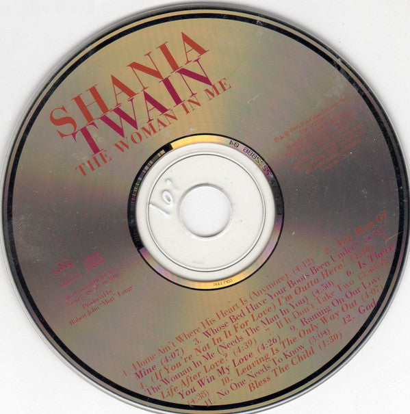 Shania Twain : The Woman In Me (CD, Album)