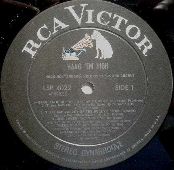 Hugo Montenegro, His Orchestra And Chorus : Hang 'Em High (LP, Album)