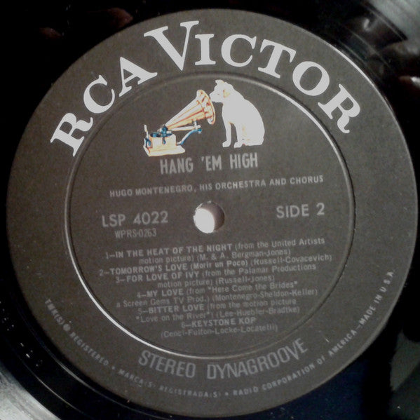 Hugo Montenegro, His Orchestra And Chorus : Hang 'Em High (LP, Album)