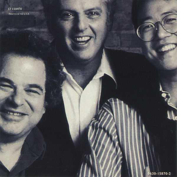 Brahms* / Mendelssohn*, Itzhak Perlman, Yo-Yo Ma, Daniel Barenboim, Chicago Symphony Orchestra : Double Concerto / Violin Concerto  (CD, Album, Club, Liv)