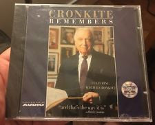 Walter Cronkite : Cronkite Remembers (CD, Promo, Smplr)