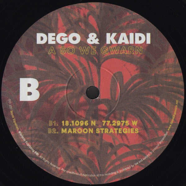 Buy Dego & Kaidi* : A So We Gwarn (2x12