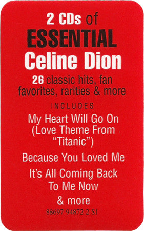 Celine Dion* : The Essential Celine Dion (2xCD, Comp)