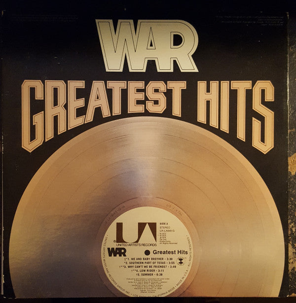 War : Greatest Hits (LP, Comp, Ter)