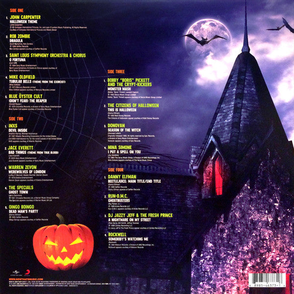 Various : Now That's What I Call Halloween (LP, Comp, Ora + LP, Comp, Vio)