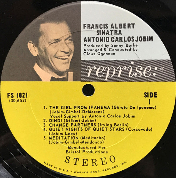 Francis Albert Sinatra* & Antonio Carlos Jobim : Francis Albert Sinatra & Antonio Carlos Jobim (LP, Album, M/Print)