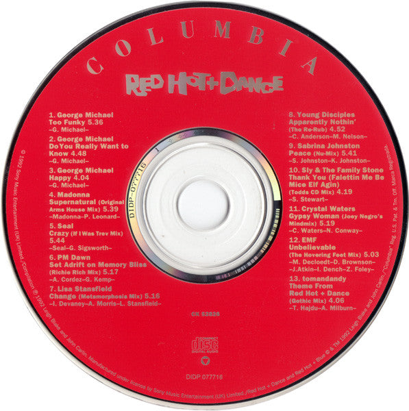 Various : Red Hot + Dance (CD, Comp)