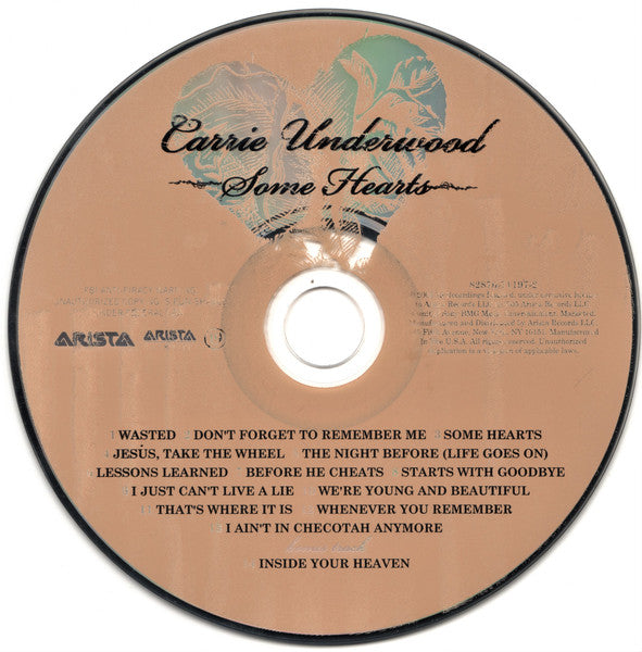 Carrie Underwood : Some Hearts (CD, Album, Son)