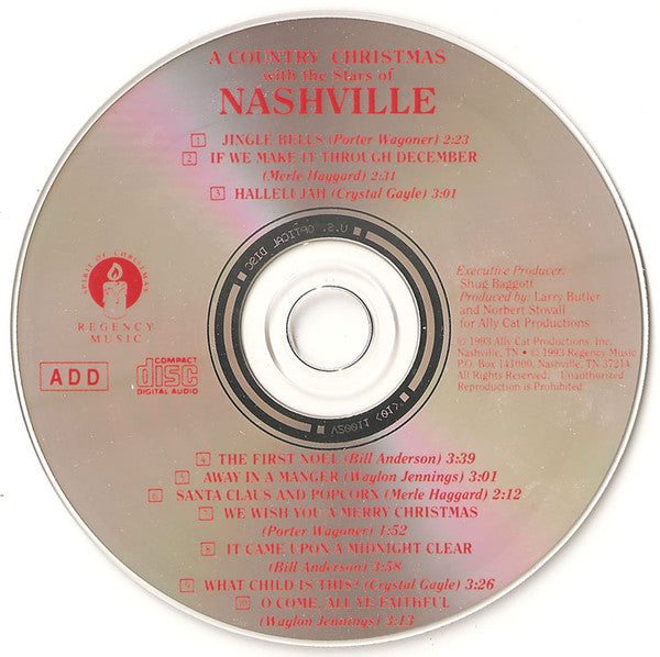 Various : A Country Christmas With The Stars Of Nashville (CD, Album)