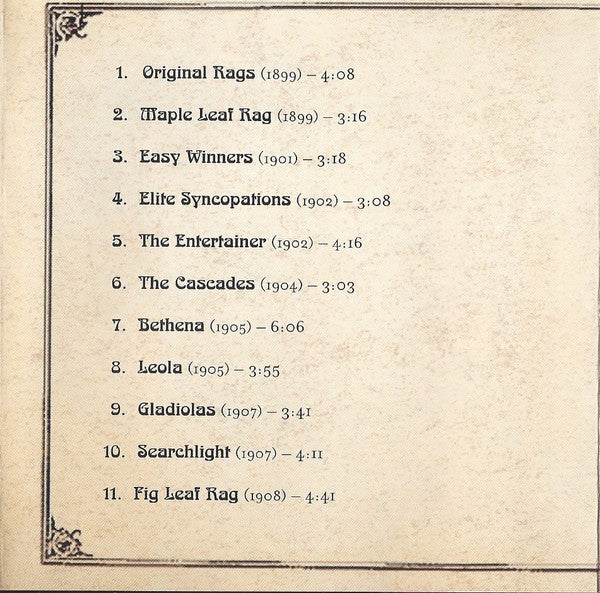 Scott Joplin : Rags To Riches: The Essential Hits (CD, Comp)