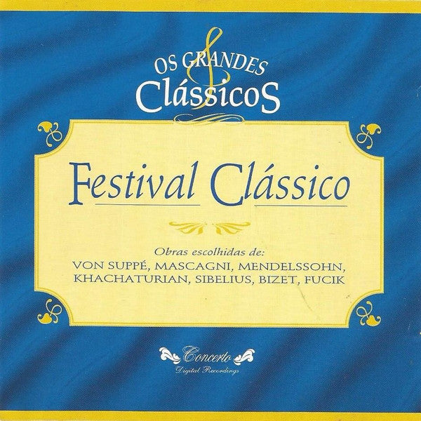 London Festival Orchestra (2), Alfred Scholz : Festival Clássico (CD, Comp)