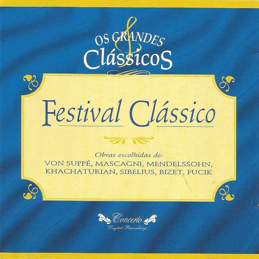 London Festival Orchestra (2), Alfred Scholz : Festival Clássico (CD, Comp)