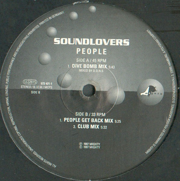 Sound Lovers* : People (12")