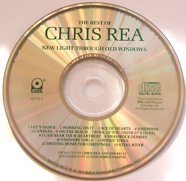 Chris Rea : The Best Of Chris Rea - New Light Through Old Windows (CD, Album, RE)