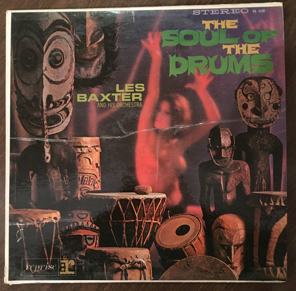 Les Baxter And His Orchestra* : The Soul Of The Drums (LP, Album)