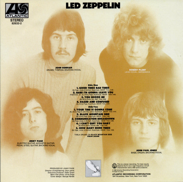 Led Zeppelin : Led Zeppelin (CD, Album, RE, RM, Spe)