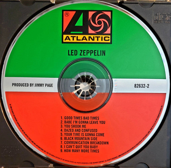 Led Zeppelin : Led Zeppelin (CD, Album, RE, RM, Spe)