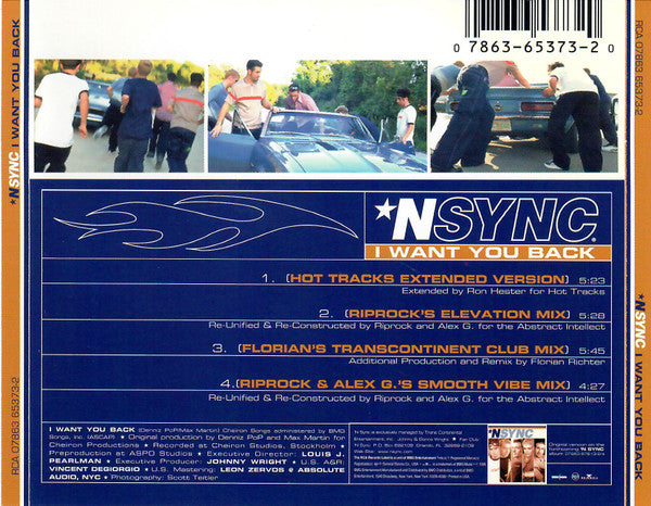 *NSYNC : I Want You Back (CD, Maxi)