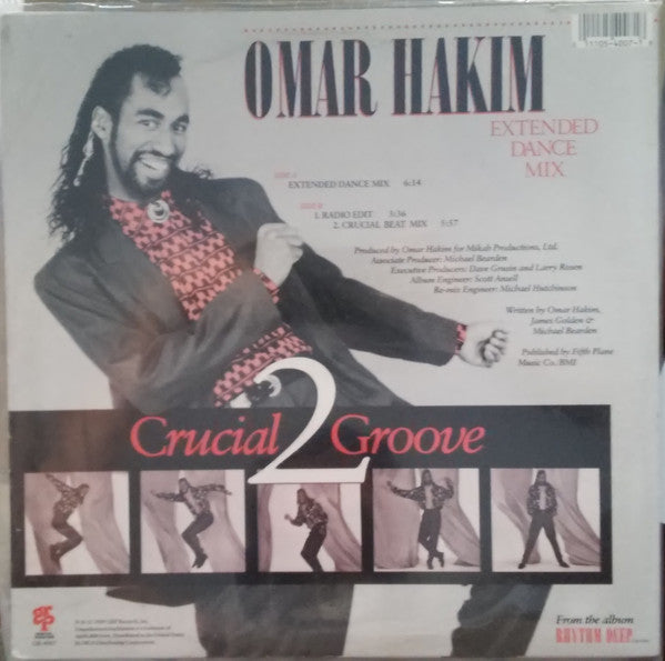 Omar Hakim : Crucial 2 Groove (12")