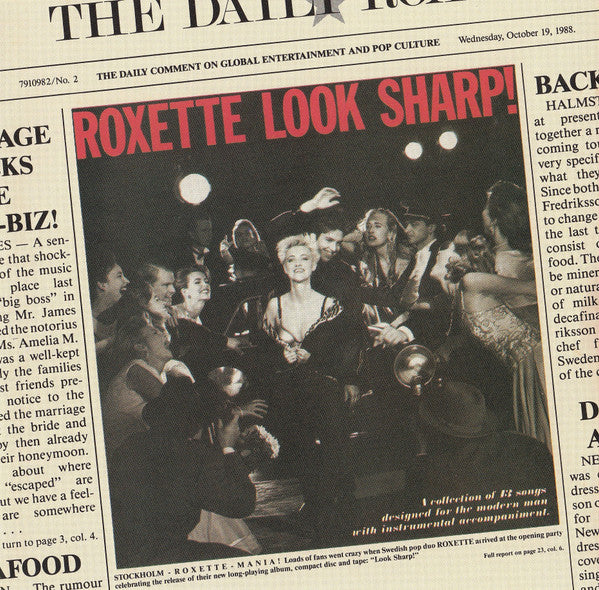 Roxette : Look Sharp! (CD, Album)
